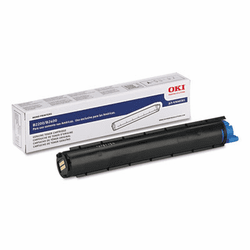 OKI43640301 43640301 Toner, 2000 Page-Yield, Black By OKIDATA