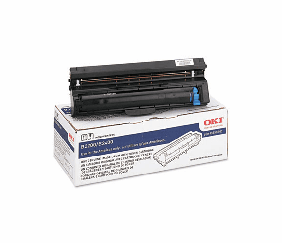 OKI43650301 43650301 Drum, Black By OKIDATA