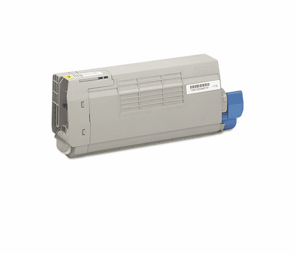 OKI43866101 43866101 Toner, 11500 Page-Yield, Yellow By OKIDATA