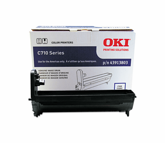 OKI43913803 43913803 Drum, Cyan By OKIDATA