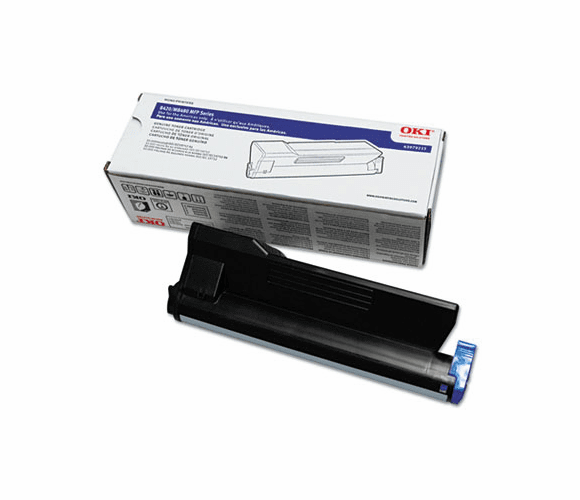 OKI43979215 43979215 Toner, 12,000 Page-Yield, Black By OKIDATA
