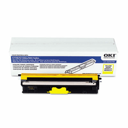 OKI44250709 44250709 Toner, 1500 Page-Yield, Yellow By OKIDATA