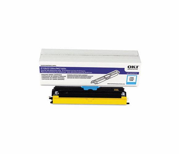 OKI44250711 44250711 Toner, 1500 Page-Yield, Cyan By OKIDATA