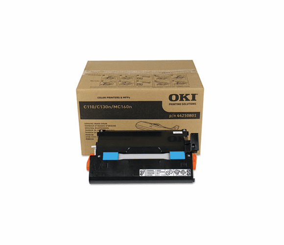 OKI44250801 44250801 Drum, 9600 Page-Yield, Black By OKIDATA