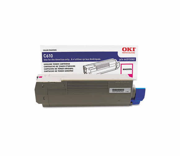 OKI44315302 44315302 Toner, 6,000 Page-Yield, Magenta By OKIDATA