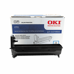 OKI44318503 44318503 Drum, 20,000 Page-Yield, Cyan By OKIDATA