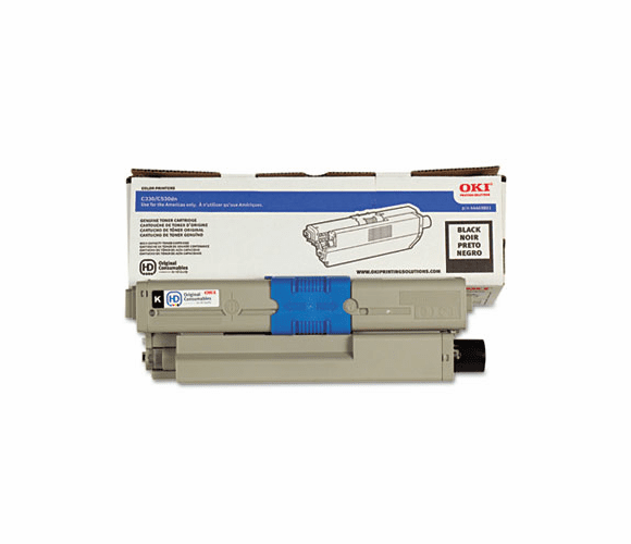 OKI44469801 44469801 Toner, 3,500 Page-Yield, Black By OKIDATA