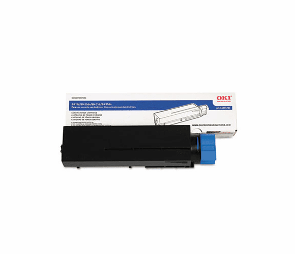 OKI44574701 44574701 Toner, 4,000 Page-Yield, Black By OKIDATA
