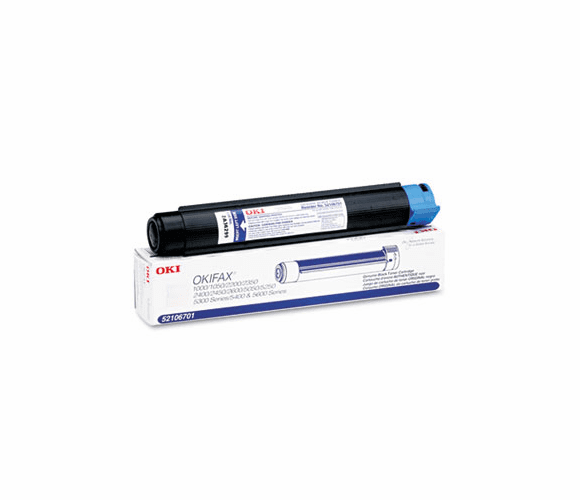 OKI52106701 52106701 Toner, 2500 Page-Yield, Black By OKIDATA