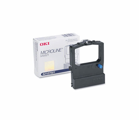 OKI52107001 52107001 Ribbon, Black By OKIDATA