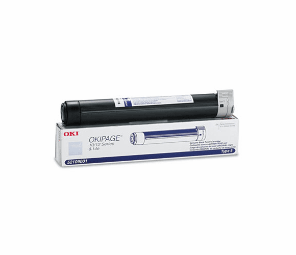 OKI52109001 52109001 Toner, 2000 Page-Yield, Black By OKIDATA