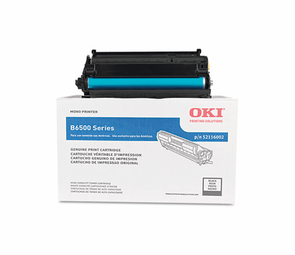 OKI52116002 52116002 High-Yield Toner, 18000 Page-Yield, Black By OKIDATA