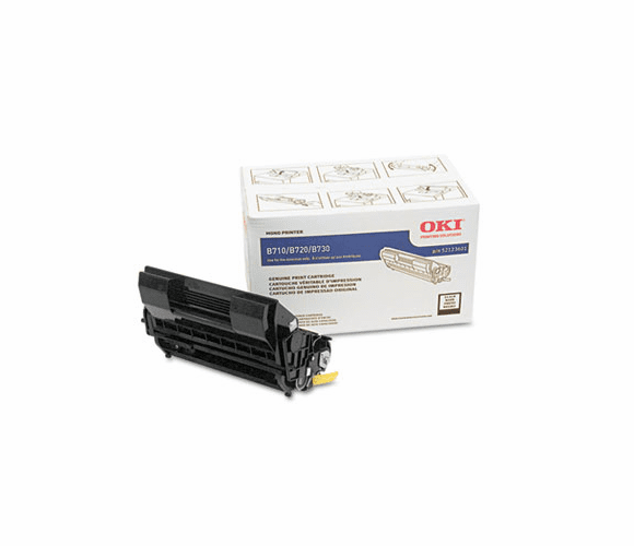 OKI52123601 52123601 Toner, 15,000 Page-Yield, Black By OKIDATA