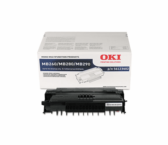 OKI56123402 56123402 Toner, 5,500 Page Yield, Black By OKIDATA