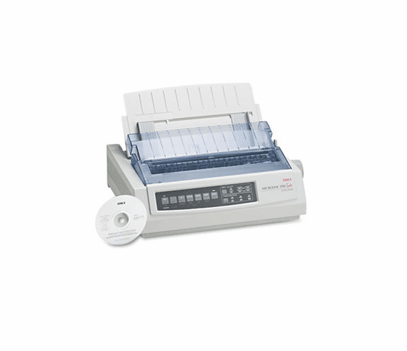 OKI62411901 Microline 390 24-Pin Dot Matrix Turbo Printer By OKIDATA RFB