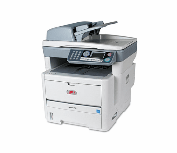 OKI62433201 MB470 MFP Multifunction Printer With Copy/Fax/Print/Scan/Duplex By OKIDATA