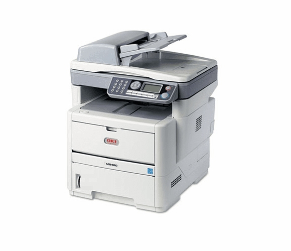 OKI62433301 MB480 MFP Multifunction Printer With Copy/Fax/Print/Scan/Duplex By OKIDATA
