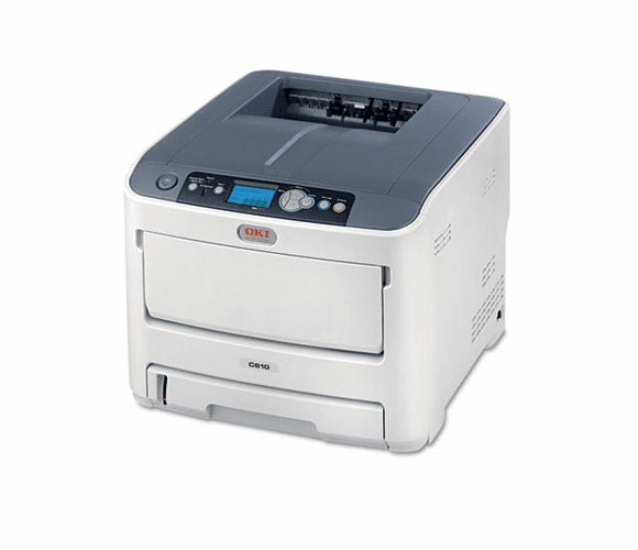 OKI62433401 C610n Laser Printer, Network-Ready By OKIDATA