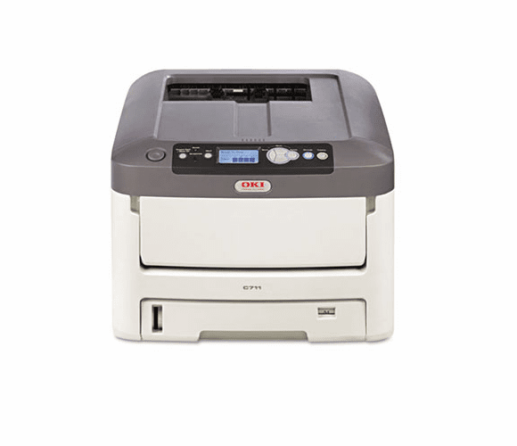 OKI62433501 C711n Laser Printer, Network-Ready By OKIDATA