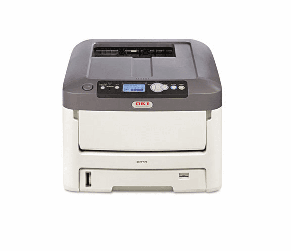 OKI62433505 C711dtn Laser Printer, Network-Ready, Duplex Printing By OKIDATA
