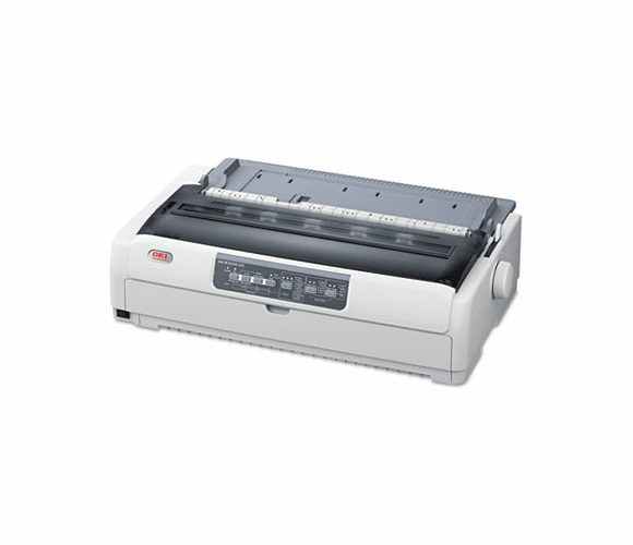 OKI62434101 Microline 691 24-Pin Wide Carriage Dot Matrix Printer By OKIDATA