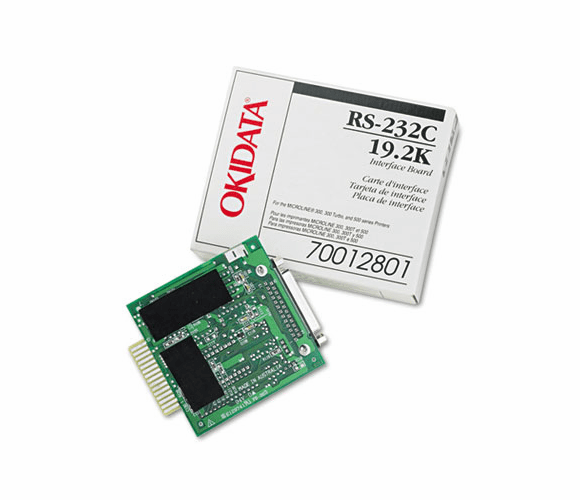 OKI70012801 Internal RS-232C Interface for Okidata Microline ML-320/321/520/521/590/591 By OKIDATA