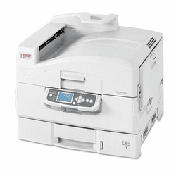 OKI91642404 C9650HDN Signage Color Laser Printer By OKIDATA
