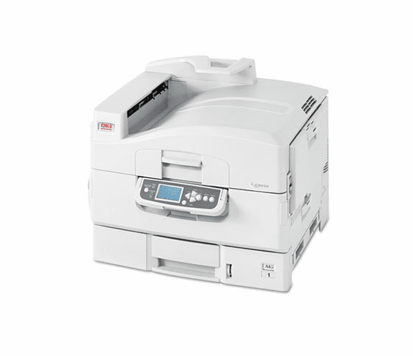 OKI91642404 C9650HDN Signage Color Laser Printer By OKIDATA