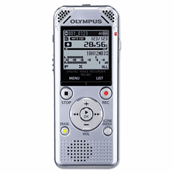 OLYV406141SU000 WS-801 Digital Voice Recorder, 2GB, Silver By OLYMPUS CORP.