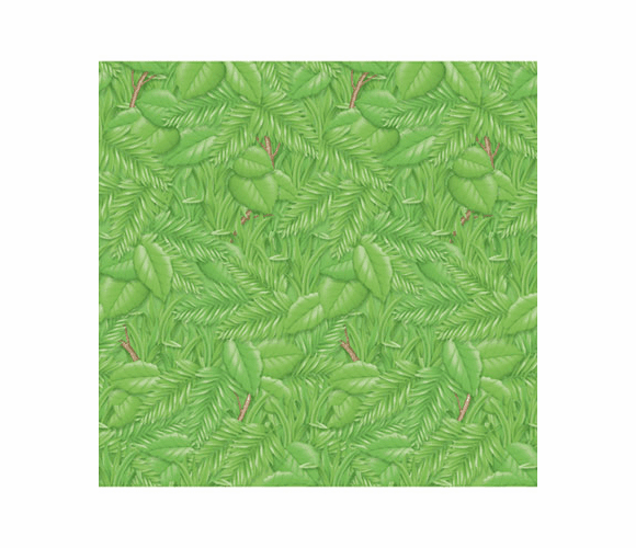 PAC0056255 Fadeless Designs Bulletin Board Paper, Tropical Foliage, 50 ft x 48" By PACON CORPORATION