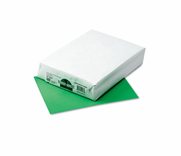 PAC102057 Kaleidoscope Multipurpose Colored Paper, 24lb, 8-1/2 x 11, Emerald Green, 500/Rm By PACON CORPORATION