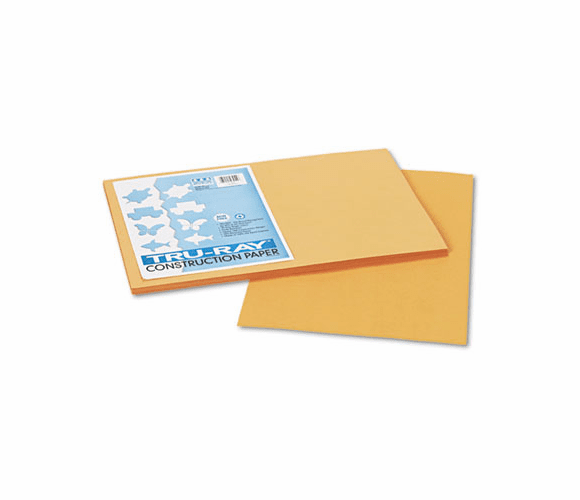 PAC103055 Tru-Ray Construction Paper, 76 lbs., 12 x 18, Tan, 50 Sheets/Pack By PACON CORPORATION