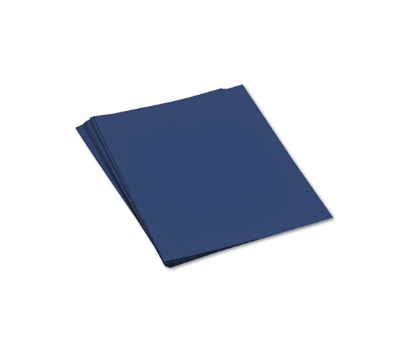 PAC103081 Tru-Ray Construction Paper, 76 lbs., 18 x 24, Dark Blue, 50 Sheets/Pack By PACON CORPORATION