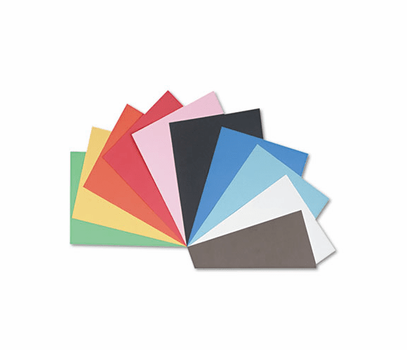 PAC103095 Tru-Ray Construction Paper, 76 lbs., 18 x 24, Assorted, 50 Sheets/Pack By PACON CORPORATION