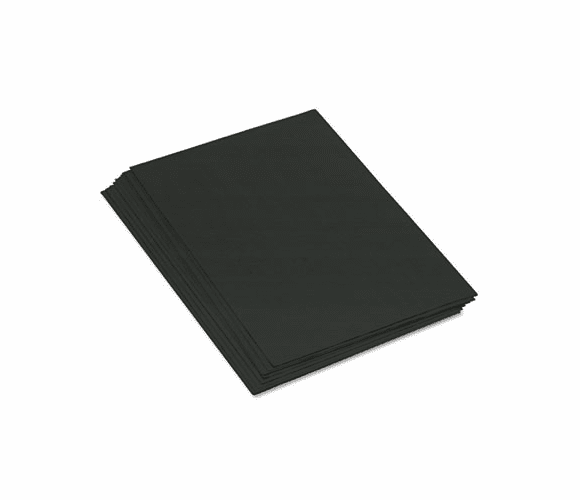 PAC1031255 Tru-Ray Construction Paper, 76 lbs., 24 x 36, Black, 50 Sheets/Pack By PACON CORPORATION