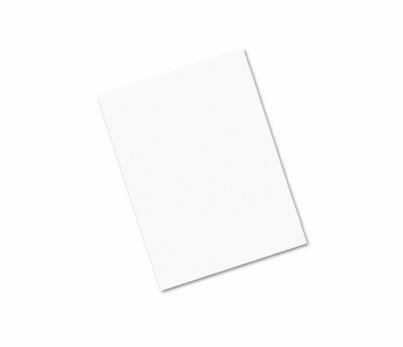 PAC103454 Riverside Construction Paper, 76 lbs., 18 x 24, Bright White, 50 Sheets/Pack By PACON CORPORATION