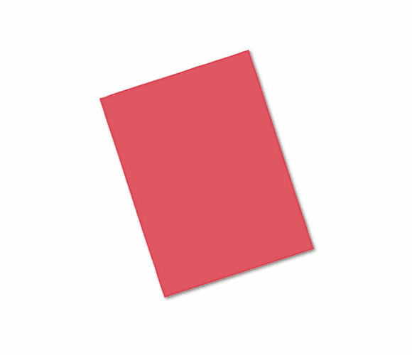 PAC103455 Riverside Construction Paper, 76 lbs., 18 x 24, Red, 50 Sheets/Pack By PACON CORPORATION