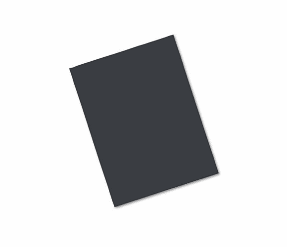 PAC103472 Riverside Construction Paper, 76 lbs., 18 x 24, Black, 50 Sheets/Pack By PACON CORPORATION