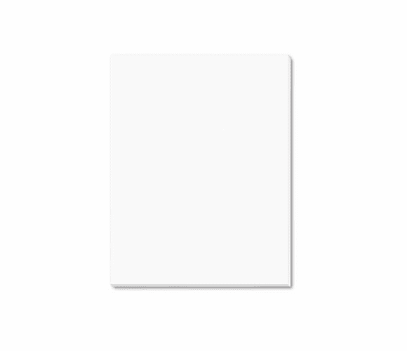 PAC1034795 Riverside Construction Paper, 76 lbs., 24 x 26, Bright White, 50 Sheets/Pack By PACON CORPORATION