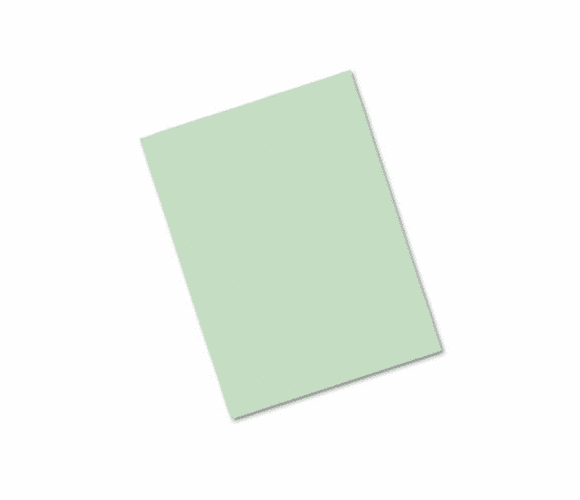 PAC103595 Riverside Construction Paper, 76 lbs., 9 x 12, Light Green, 50 Sheets/Pack By PACON CORPORATION