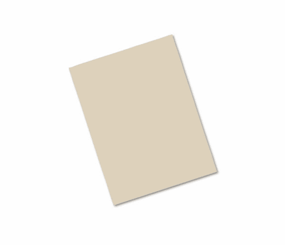 PAC103612 Riverside Construction Paper, 76 lbs., 9 x 12, Light Brown, 50 Sheets/Pack By PACON CORPORATION