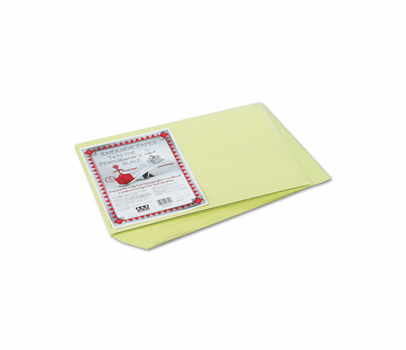 PAC103621 Riverside Construction Paper, 76 lbs., 12 x 18, Yellow/Green, 50 Sheets/Pack By PACON CORPORATION