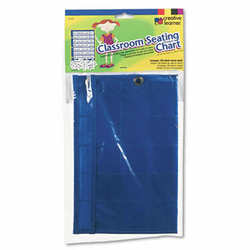 PAC20340 Classroom Seating Chart with 35 Pockets, 100 Blank Name Cards, 10 1/4 x 13 By PACON CORPORATION
