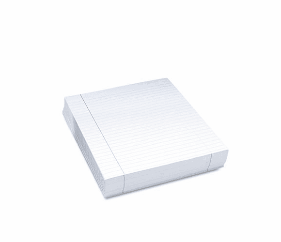 PAC2401 Composition Paper, 16 lbs., 8-1/2 x 11, White, 500 Sheets/Pack By PACON CORPORATION