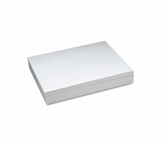 PAC2623 Alternate Dotted 1/2" Ruled Newsprint Paper, 11 x 8-1/2, White, 500 Sheets/Pack By PACON CORPORATION