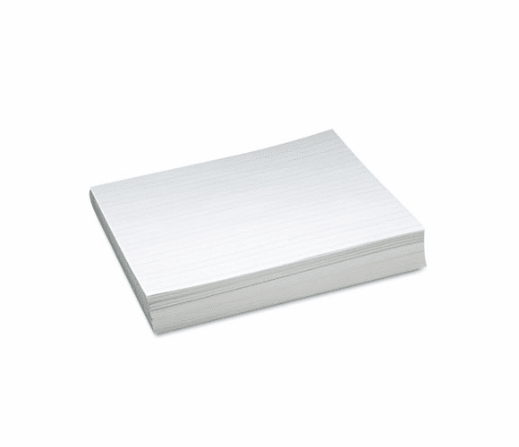 PAC2635 Skip-A-Line Ruled Newsprint Paper, 30 lbs., 11 x 8-1/2, White, 500 Sheets/Pack By PACON CORPORATION