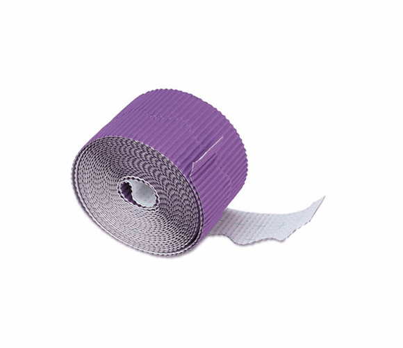 PAC37334 Bordette Decorative Border, 2 1/4" x 50' Roll, Violet By PACON CORPORATION