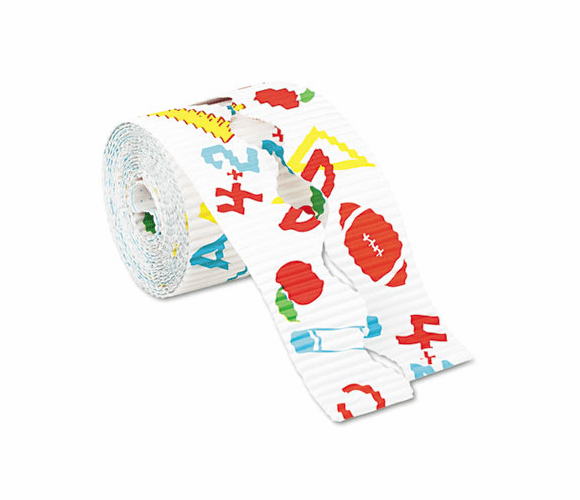 PAC37610 Bordette Designs, 2 1/4" x 25' Roll, School Days By PACON CORPORATION