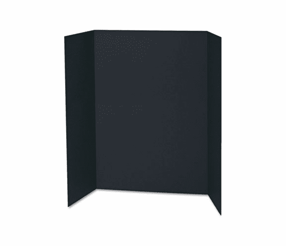 PAC3766 Spotlight Corrugated Presentation Display Boards, 48 x 36, Black, 24/Carton By PACON CORPORATION
