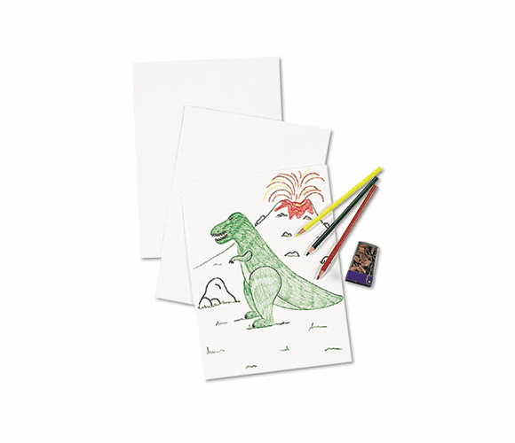 PAC4718 White Drawing Paper, 57 lbs., 18 x 24, Pure White, 500 Sheets/Ream By PACON CORPORATION